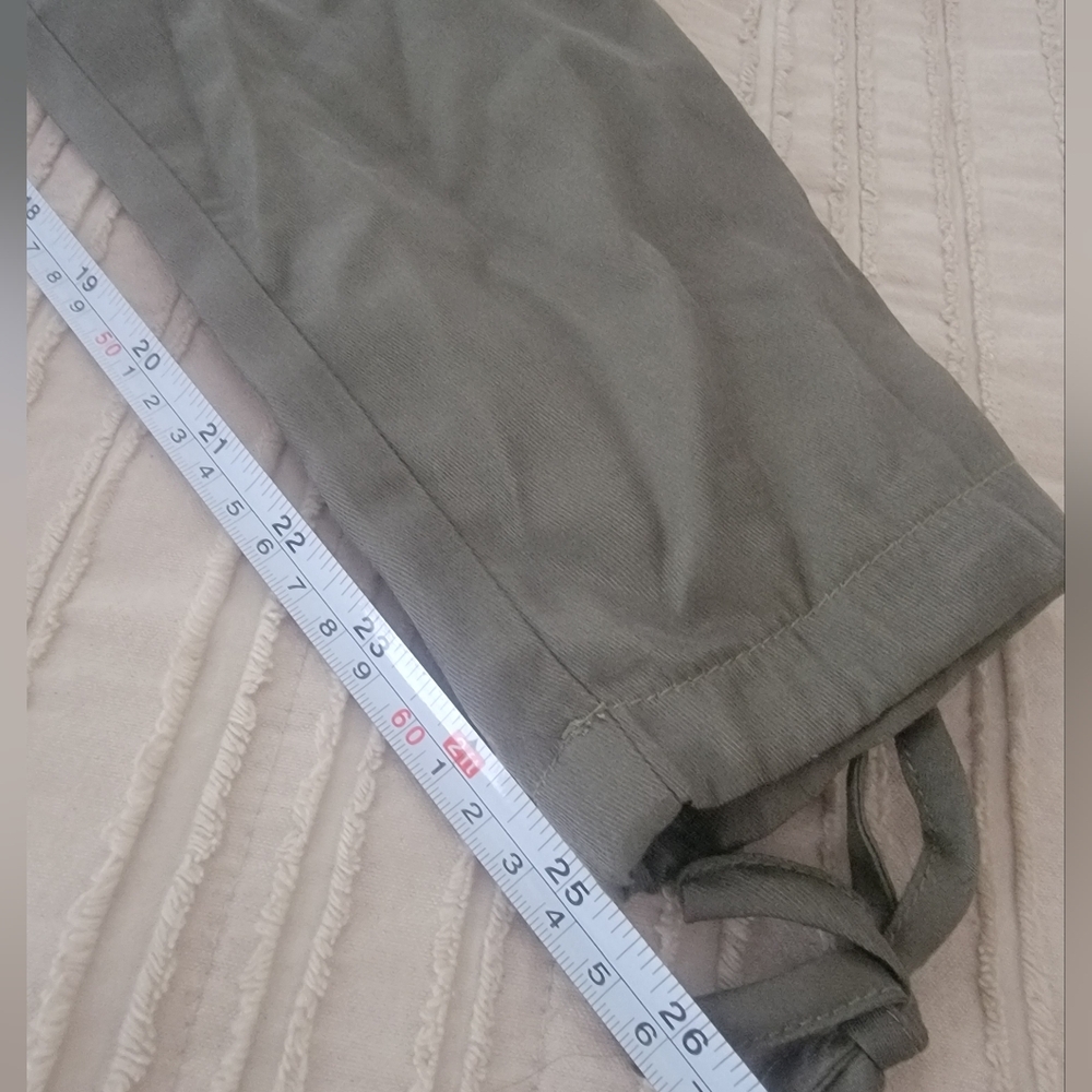 12th Tribe Carmen Cargo Trouser | Olive | Size L - Picture 6 of 6